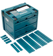 Makita Werkzeugkoffer MAKSTOR 4.5 P-84349 blau 295x320x395mm leer 