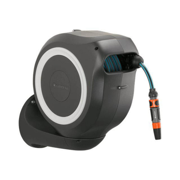 4078500051989 - 18612-20 Gartenschläuche und Gartenschlauchwagen Wand-Schlauchbox RollUp M (weiß) 20 m 18612-20 4078500051989