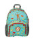 Kindergartenrucksack Affe Kunstfaser blau
