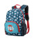 Kindergartenrucksack Eisbär Kunstfaser blau