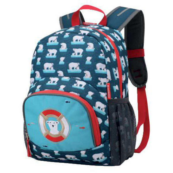 9004546468219 - Kindergartenrucksack Eisbär Kunstfaser blau 9004546468219 PBs