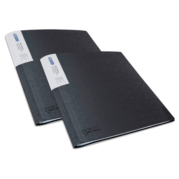 5018505050876 - Sichtbuch Germ-Savvy 1645 schwarz A4 mit 100 Hüllen Polypropylen (PP) 5018505050876 2 Stück 5018505050876 - Sichtbuch Germ-Savvy 1645 schwarz A4 mit 100 Hüllen Polypropylen (PP) 5018505050876 2 Stück