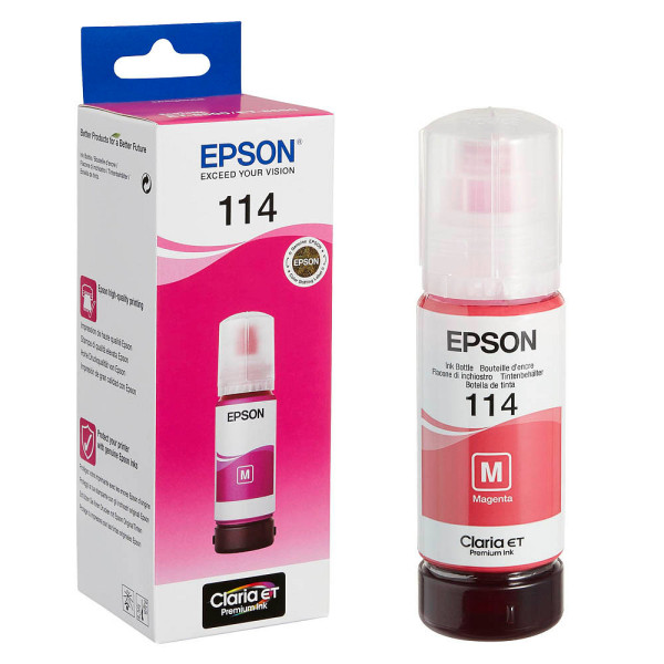 8715946687315 - 114 EcoTank - Ink Refill 70 ml - Magenta - Nachfülltinte Pigmentiertes Magenta-Rot