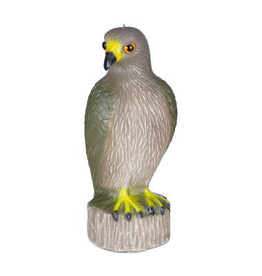 Vogelschreck Adler sitzend braun 17,0 x 16,0 x 42,0 cm