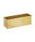 Blumenkasten Metall 40,0 x 12,5 x 13,5 cm gold