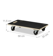 Transportroller 58,0 x 58,0 cm bis 400,0 kg
