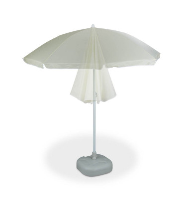 Sonnenschirm rund beige