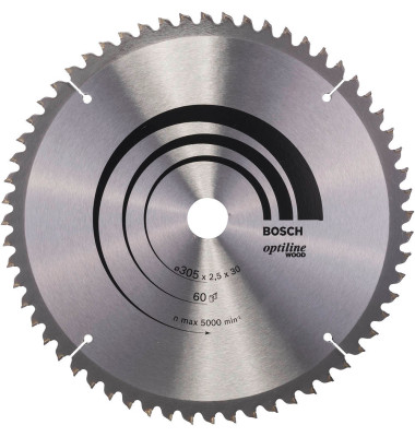 Optiline Wood Kreissägeblatt 305,0 mm