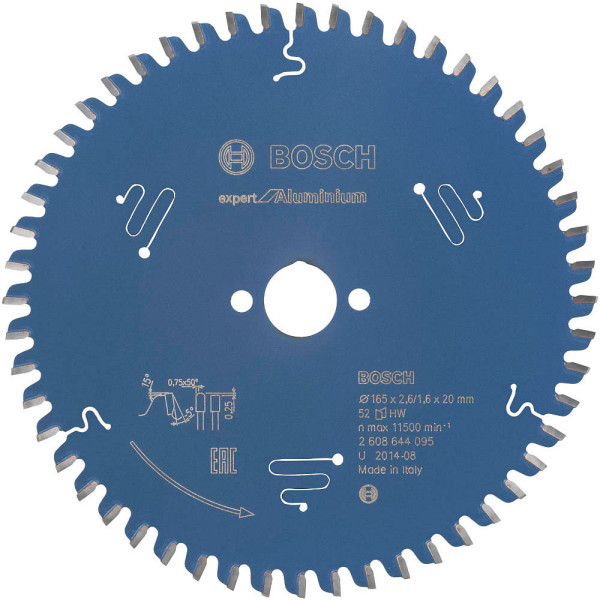 3165140796613 - AKTION BOSCH EXPERT for Aluminium Kreissägeblatt 1650 mm 52 Zähne 1 St mit Prämie nach Registrierung