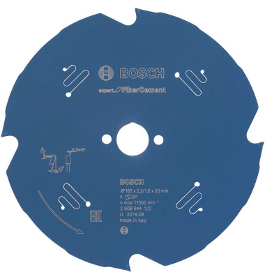 Expert for Fiber Cement Kreissägeblatt 165,0 mm