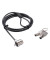 Security Cable T-Lock Base Notebookschloss