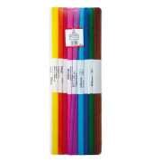 Krepppapier schwer entflammbar farbsortiert 38 g/qm