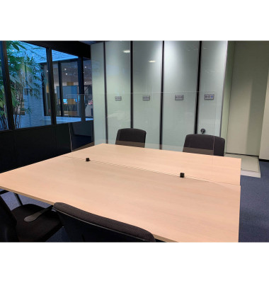 Spuckschutz transparent 140,0 x 65,0 cm Spuckschutz transparent 140,0 x 65,0 cm