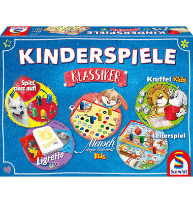 Kinderspielesammlung KLASSIKER Spiele-Set