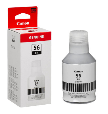 Druckerpatrone GI-56 BK 4412C001 (kompatibel zu Canon GI-56 BK), schwarz, ca. 6000 Seiten