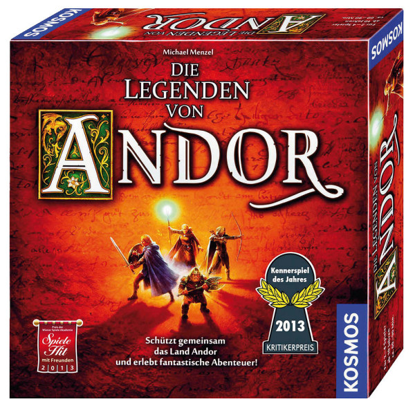 4002051691745 - Die Legenden von Andor Brettspiel 4002051691745 Kosmos 4002051691745 - Die Legenden von Andor Brettspiel 4002051691745 Kosmos