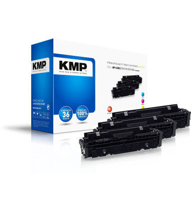3 H-T242XCMY cyan, magenta, gelb Toner ersetzen HP 410X (CF252XM)