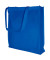 Stofftasche unbedruckt Kunstfaser blau