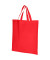 Stofftasche unbedruckt Kunstfaser rot