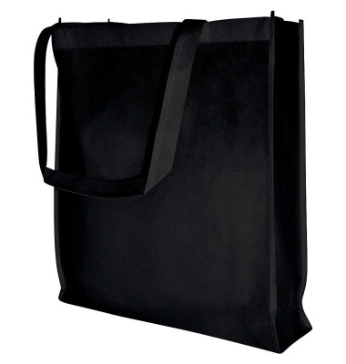 Stofftasche unbedruckt Kunstfaser schwarz Stofftasche unbedruckt Kunstfaser schwarz
