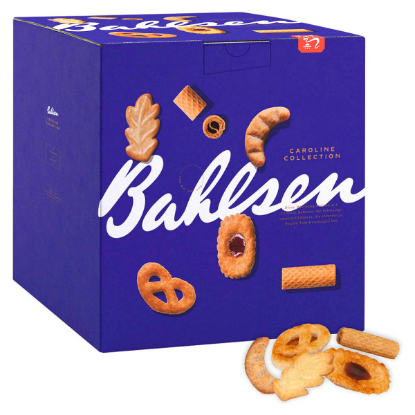 4017100036897 - Gebäckmischung Bahlsen Caroline Collection ohne Schokolade 10 x 161 g in Karton