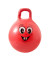 Hüpfball Happy Face rot Kunststoff 45,0-50,0 cm
