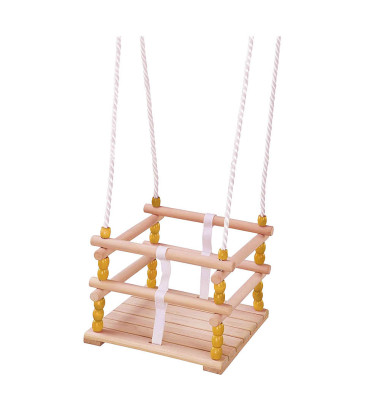 Babyschaukel Gitterschaukel Holz