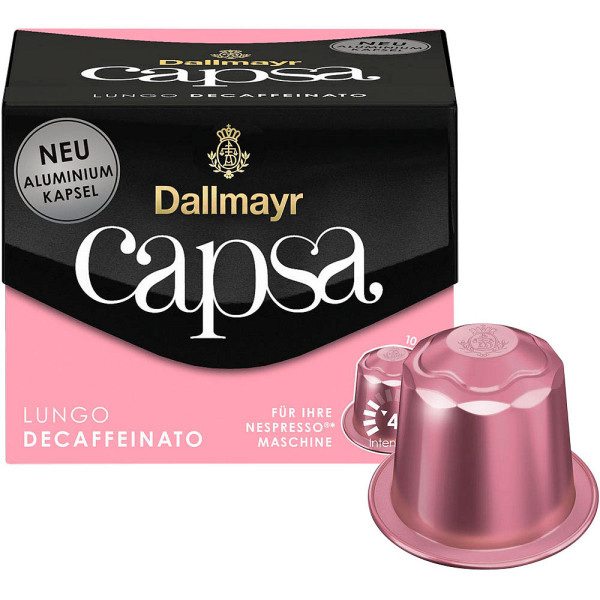 4008167012801 - Capsa Lungo Decaffeinato Kaffeekapseln Arabicabohnen 10 Portionen 4008167012801 - Capsa Lungo Decaffeinato Kaffeekapseln Arabicabohnen 10 Portionen