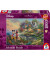 Thomas Kinkade Sweethearts Mickey & Minnie Puzzle 1000 Teile