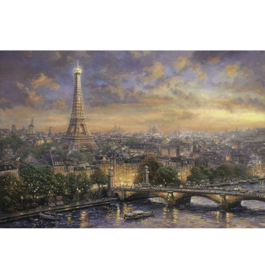 Thomas Kinkade Paris, Stadt der Liebe Puzzle 1000 Teile