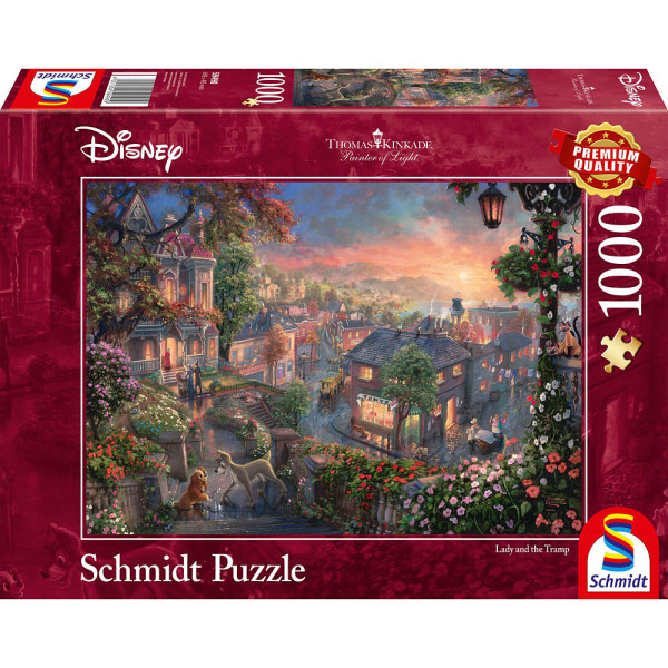 4001504594909 - Thomas Kinkade Disney Susi und Strolch Puzzle 1000 Teile 4001504594909 SCHMIDT 4001504594909 - Thomas Kinkade Disney Susi und Strolch Puzzle 1000 Teile 4001504594909 SCHMIDT