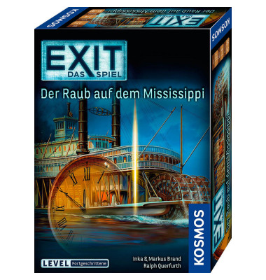 EXIT - Das Spiel: Der Raub auf dem Mississippi Escape-Room Spiel EXIT - Das Spiel: Der Raub auf dem Mississippi Escape-Room Spiel