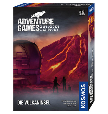 Adventure Games - Die Vulkaninsel Brettspiel