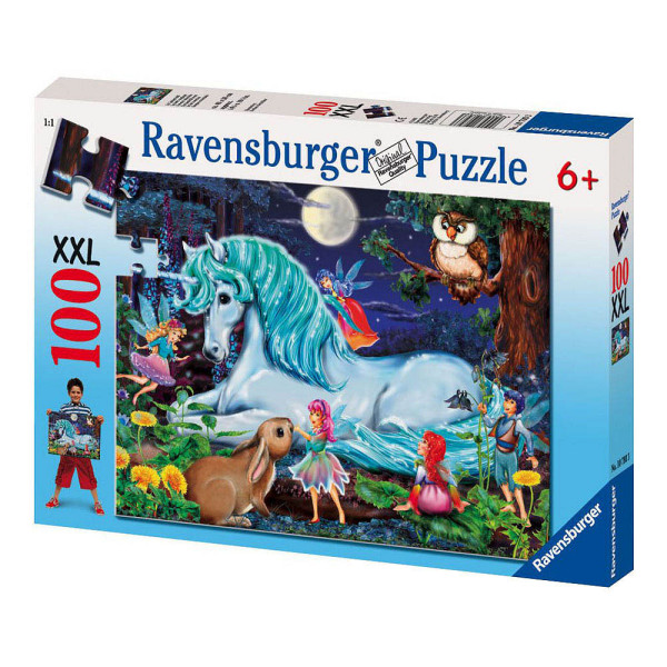 4005556107933 - Ravensburger Puzzle Im Zauberwald 100 Teile