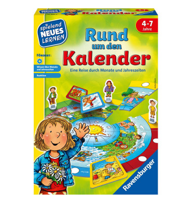 Rund um den Kalender Brettspiel