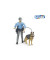 bworld 62150 Polizist mit Hund Spielfiguren-Set