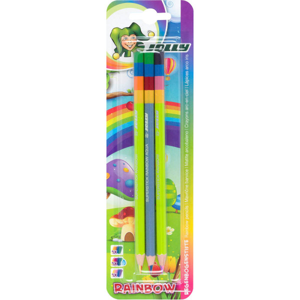 9014400308186 - SUPERSTICK RAINBOW Buntstifte mehrfarbig 9014400308186 0-140-00 3 Stück 9014400308186 - SUPERSTICK RAINBOW Buntstifte mehrfarbig 9014400308186 0-140-00 3 Stück