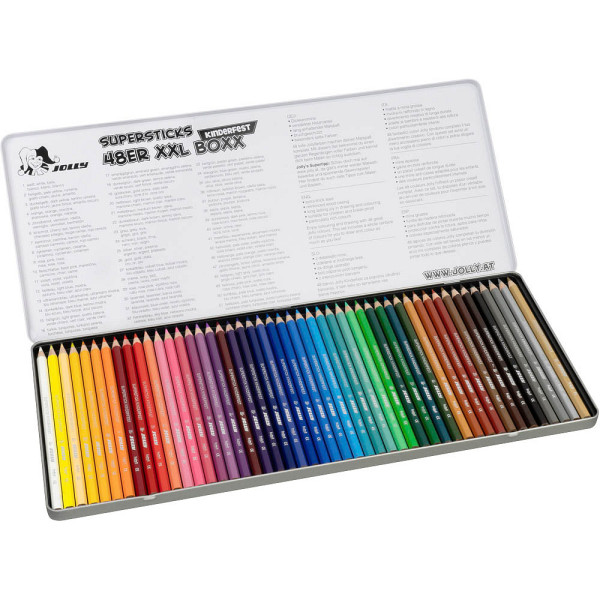 9014400326746 - SUPERSTICKS 48er XXL BOXX MONSTER 2 Buntstifte farbsortiert 9014400326746 0-150-00 48 Stück 9014400326746 - SUPERSTICKS 48er XXL BOXX MONSTER 2 Buntstifte farbsortiert 9014400326746 0-150-00 48 Stück