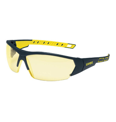 Schutzbrille i-works 9194 schwarz, gelb