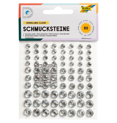 Schmucksteine Klar 1 Pack