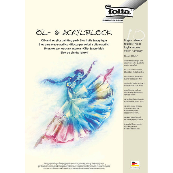 4001868094756 - Zeichenblock für Öl- und Acrylfarben DIN A3 4001868094756 folia 10 Blatt 4001868094756 - Zeichenblock für Öl- und Acrylfarben DIN A3 4001868094756 folia 10 Blatt