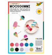 Moosgummi Glitter Basic