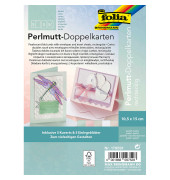 Blanko-Grußkarten pastell 179591 10,5cm x 15cm (BxH) 250g pastell Karton