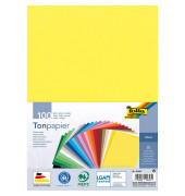 Tonpapier farbsortiert A4 130 g/qm