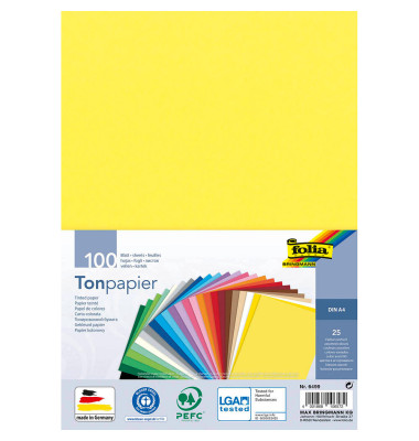 Tonpapier farbsortiert A4 130 g/qm Tonpapier farbsortiert A4 130 g/qm