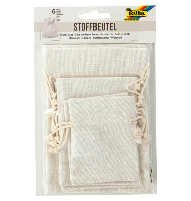 Stoffsäckchen Uni