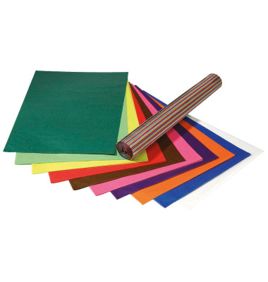 Transparentpapier farbsortiert 42 g/qm 100 Bogen