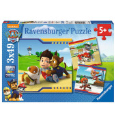 Paw Patrol Helden mit Fell Puzzle 3x 49 Teile
