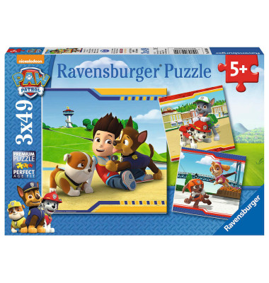 Paw Patrol Helden mit Fell Puzzle 3x 49 Teile Paw Patrol Helden mit Fell Puzzle 3x 49 Teile
