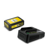 Akku mit Ladegerät Battery Power 18/25 Lithium-Ionen-Akku 2,5 Ah
